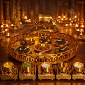 panchagavya vilakku herbal pooja lamp for daily rituals karthigai deepam and spiritual use