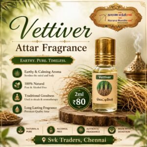 Vettiver Attar Fragrance